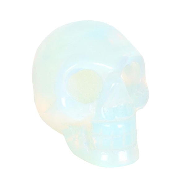 Something Different Dark Matter Opalite Skull Crystal One Size White One Size