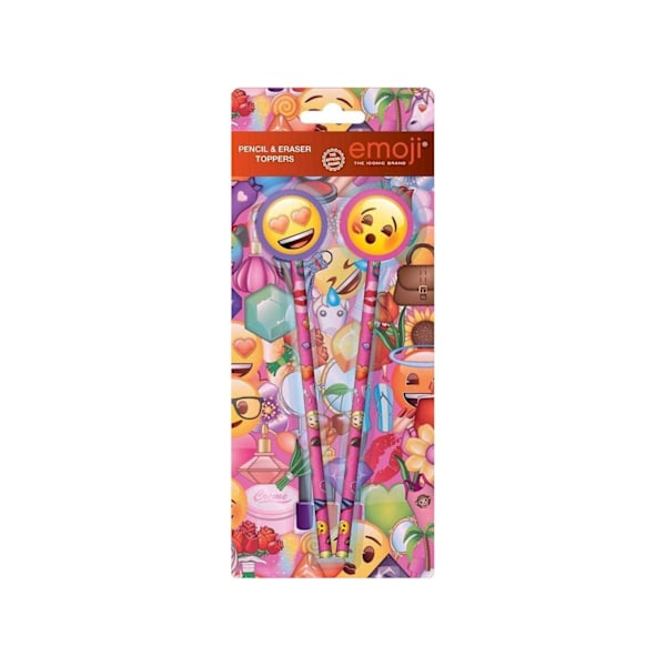 Emoji-penna och topp (2-pack) En storlek Flerfärgad Multicoloured One Size