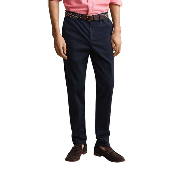 Gant Herr Twill Chinos 34R Evening Blue Evening Blue 34R