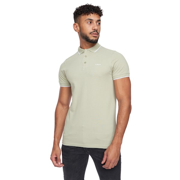 Crosshatch Kendrick herrpoloshirt S Sage Sage S