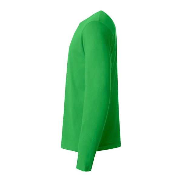 Clique Basic Långärmad T-shirt för Män 4XL Äppelgrön Apple Green 4XL