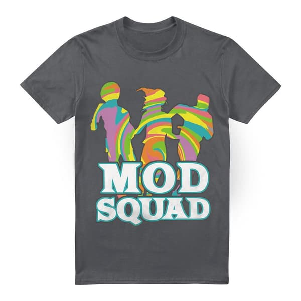 The Mod Squad Herr Run Groovy T-Shirt S Kolgrå Charcoal S