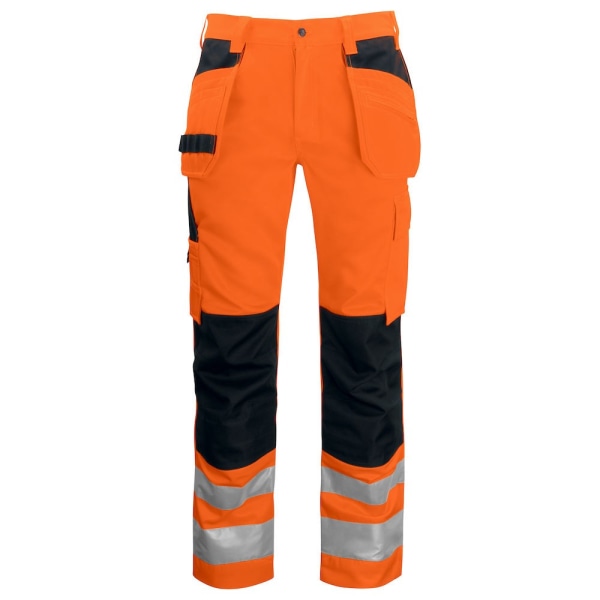 Projob Herr High-Vis Byxor 28R Orange/Svart Orange/Black 28R