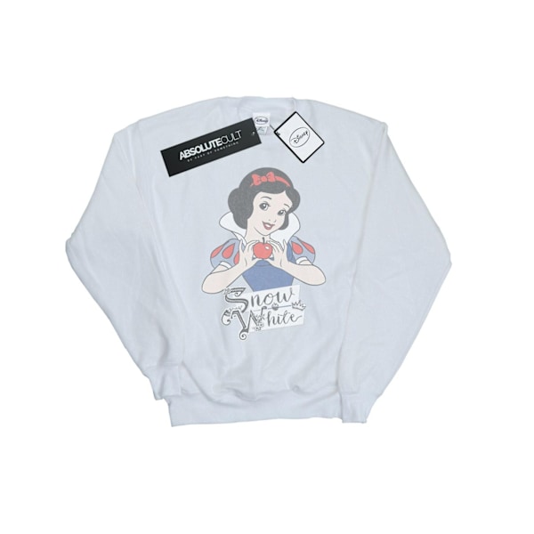 Disney Princess Dam Snow White Apple Sweatshirt M Vit White M