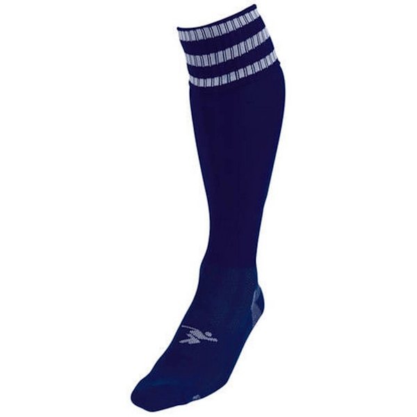 Precision Pro fotbollsstrumpor för barn/barn 12 UK barn-2 UK marinblå/vit Navy/White 12 UK Child-2 UK