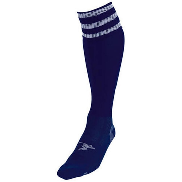 Precision Pro fotbollsstrumpor för barn/ungdomar 3 UK-6 UK Marinblå/Vit Navy/White 3 UK-6 UK