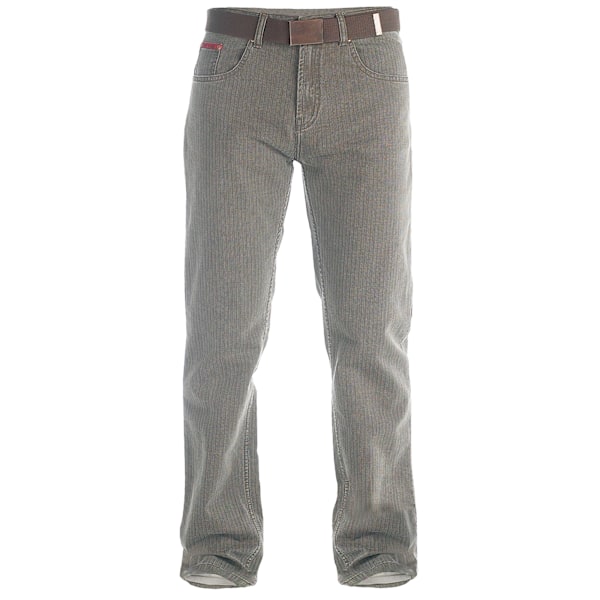 Duke Herr D555 London Brian Bedford Cord Kingsize Byxor 60L Brown 60L
