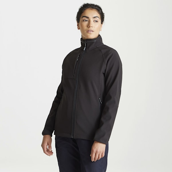 Craghoppers Womens/Ladies Expert Basecamp Soft Shell Jacket 8 U Black 8 UK
