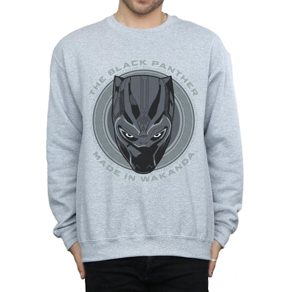 Marvel Herr Svart Panther Made in Wakanda Sweatshirt M Sports G Sports Grey M