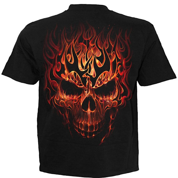 Spiral Direct Unisex Vuxen Skalle Blast Kortärmad T-shirt L Black L