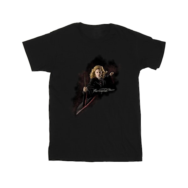 Harry Potter Boys Hermione Fight Like A Girl T-Shirt 5-6 år Black 5-6 Years