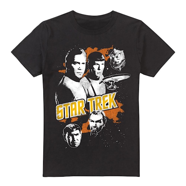 Star Trek Herr Good Vs Evil Grafisk T-shirt 4XL Svart Black 4XL