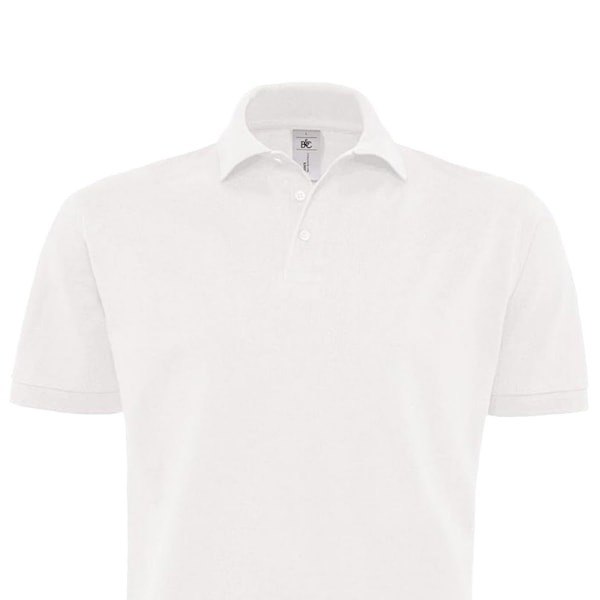 B&C Herr Heavymill Poloshirt M Vit White M