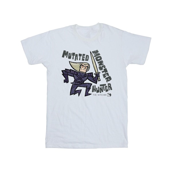 Netflix The Witcher Mutated Hunter T-shirt 4XL Vit White 4XL