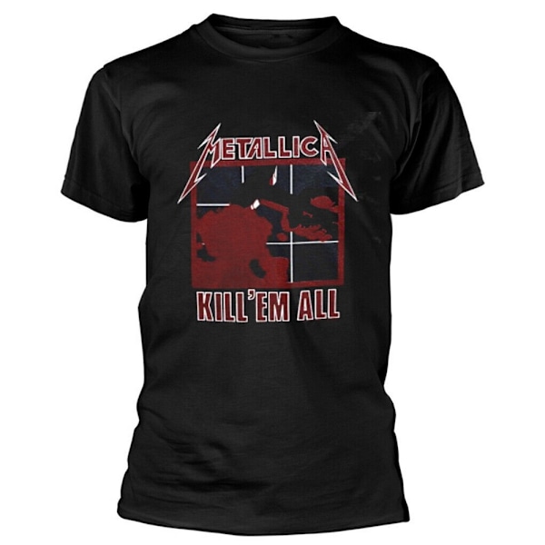 Metallica Unisex Adult Kill Em All Back Print T-Shirt XL Svart Black XL