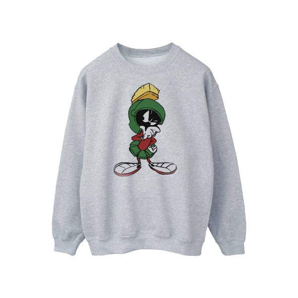 Looney Tunes Herr Marvin The Martian Pose Sweatshirt XXL Sports Sports Grey XXL
