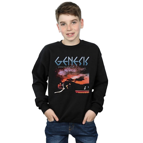 Genesis Boys And Then There Were Three Sweatshirt 5-6 År Bla Black 5-6 Years