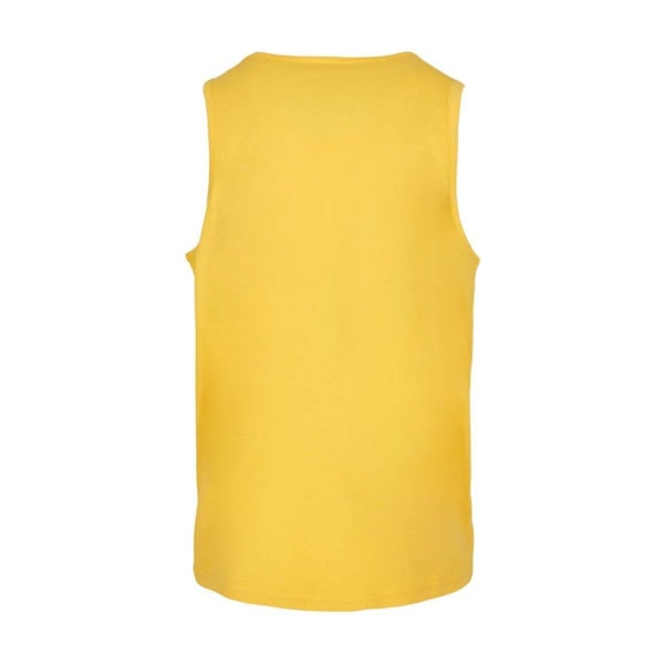 Build Your Brand Herr Basic Tank Top XL Taxigul Taxi Yellow XL