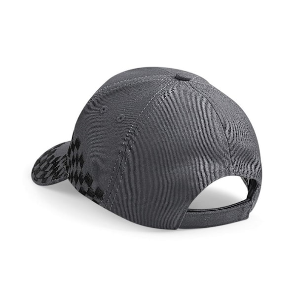 Beechfield Unisex Grand Prix Baseball Cap (2-pack) One Size Graphite Grey One Size