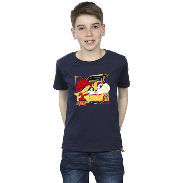 Looney Tunes Boys Lola Rabbit Nyår T-shirt 9-11 år Marinblå Navy Blue 9-11 Years