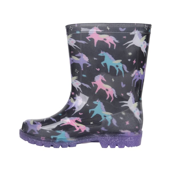 Mountain Warehouse Barn/Barn Splash Enhörning Och Regnbåge Li Black 9 UK Child