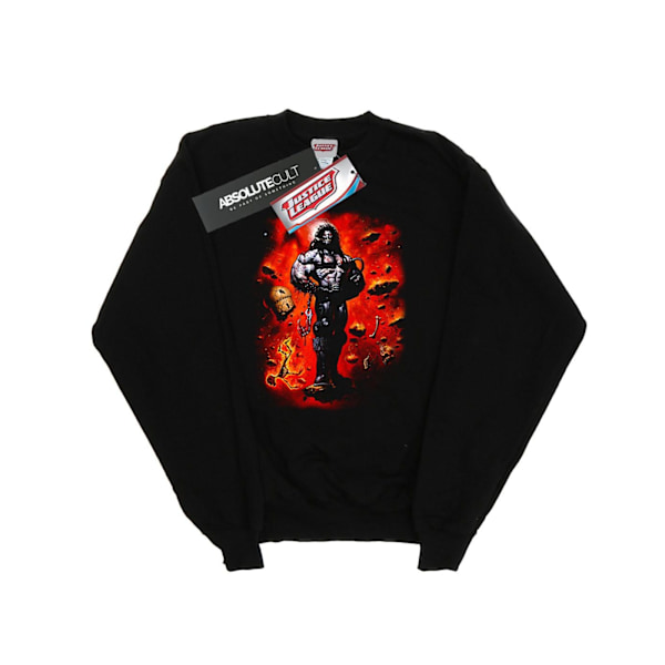 DC Comics Dam/Kvinnor Lobo Cosmos Sweatshirt S Svart Black S