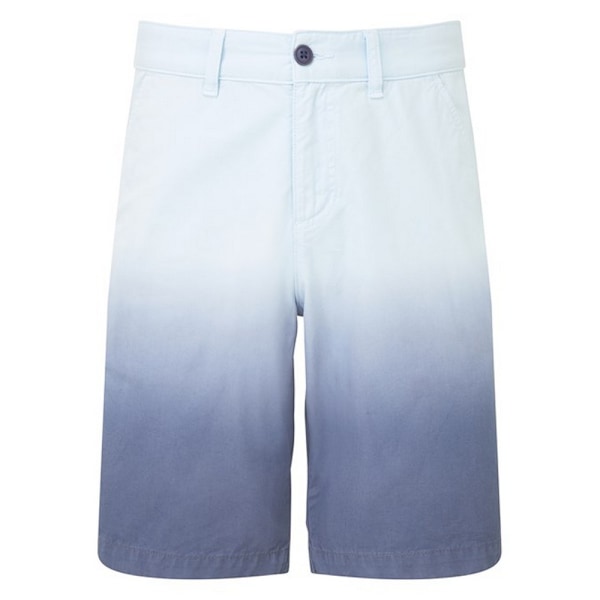 Wombat Mens Dip Dye Shorts M Blå Blue M