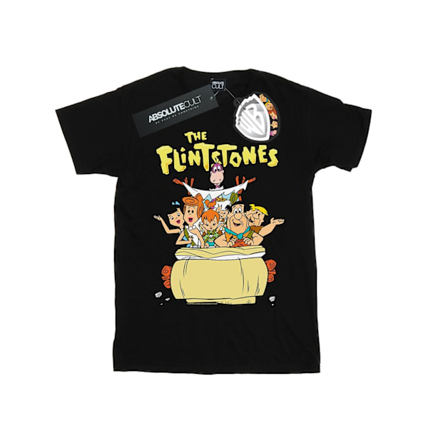 The Flintstones Dam/Damer The The Ride Bomull Boyfriend T-S Black 5XL