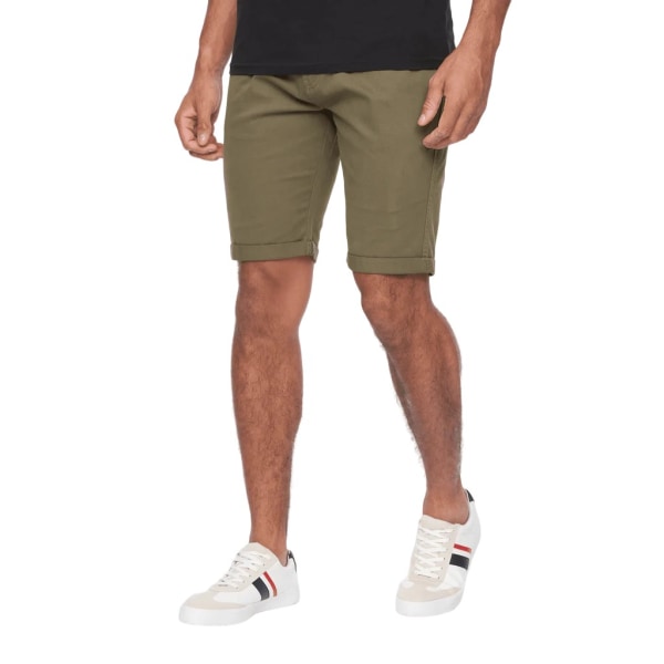 Crosshatch herr Sinwood Chino Shorts 38R Olive Olive 38R