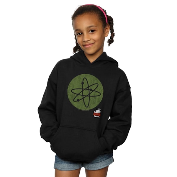 The Big Bang Theory Girls Big Bang Icon Hoodie 12-13 år Svart Black 12-13 Years