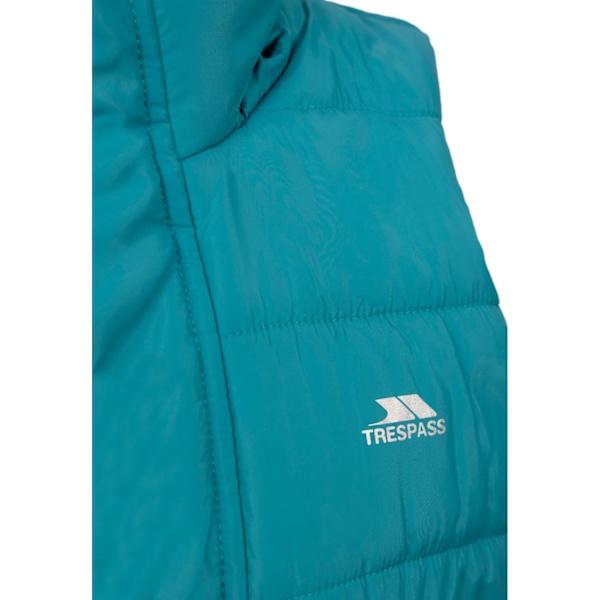 Trespass Casster Väst för Flickor 7-8 År Ljus Teal Light Teal 7-8 Years
