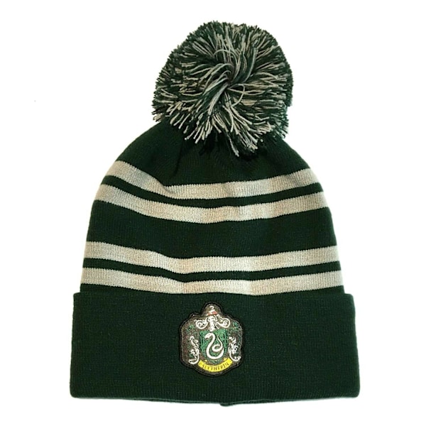 Harry Potter Slytherin Beanie One Size Grön/Silver Green/Silver One Size