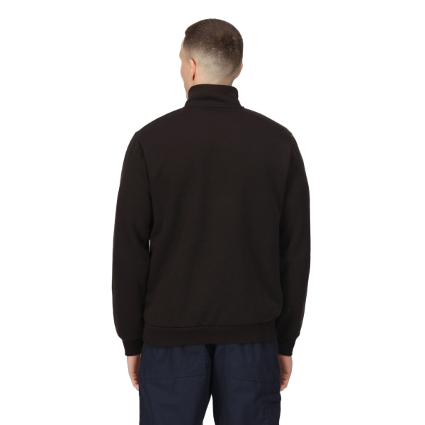 Regatta Mens Pro Quarter Zip Sweatshirt XL Svart Black XL