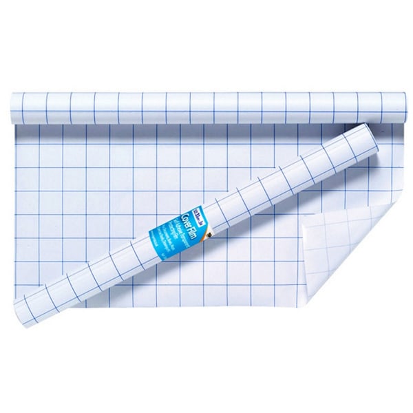 Tiger Stationery Skolövningsbok Omslagsfilm Rulle H33 x B30 Clear H33 x W300cm