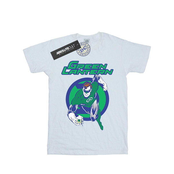 DC Comics Girls Green Lantern Leap Bomull T-shirt 12-13 år W White 12-13 Years