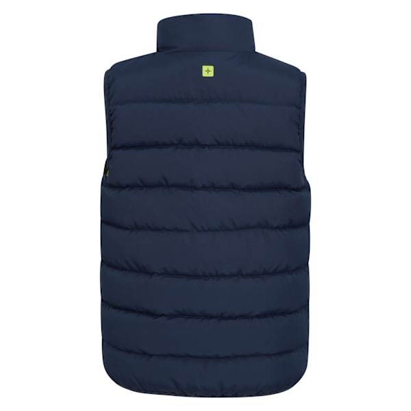 Mountain Warehouse Barn/Barn Rocko Plain Padded Gilet 5-6 Dark Blue 5-6 Years