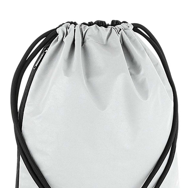 Bagbase Reflexväska med dragsko, One Size, Silver Silver One Size