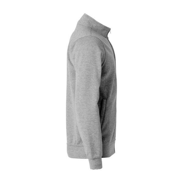 Clique Herr Full Zip Jacka XS Grå Melange Grey Melange XS