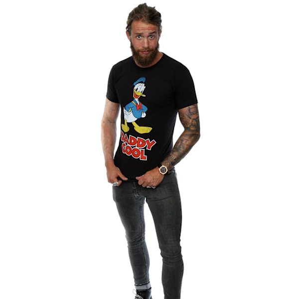 Disney Herr Donald Duck Daddy Cool T-shirt 3XL Svart Black 3XL