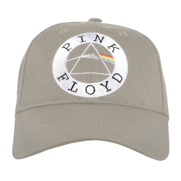 Pink Floyd Unisex Vuxen Cirkellogotyp Baseballkeps One Size Sand/ Sand/White One Size
