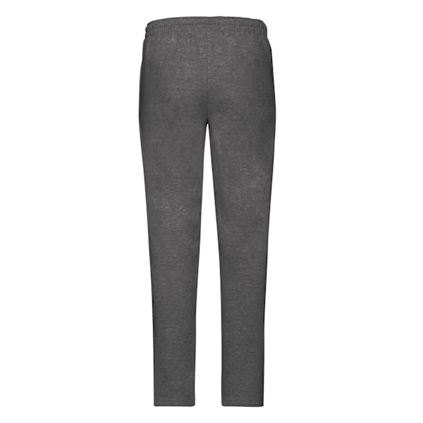 Fruit of the Loom Dam/Damer Classic Heather Open Hem Joggingbyxor Dark Grey L R