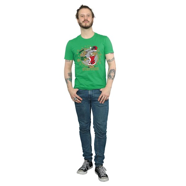 Tom And Jerry Herr Jul Överraskning T-Shirt S Irländsk Grön Irish Green S