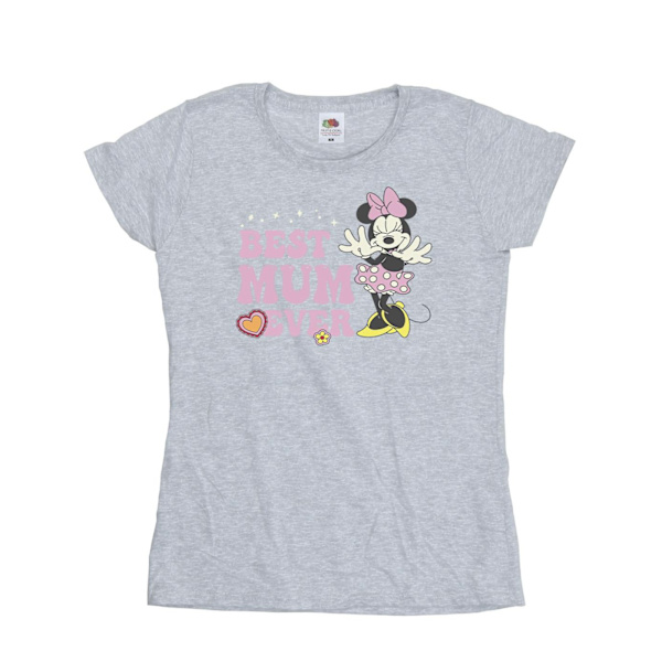 Disney Womens/Ladies Best Mum Ever Bomull T-shirt M Sports Grey Sports Grey M