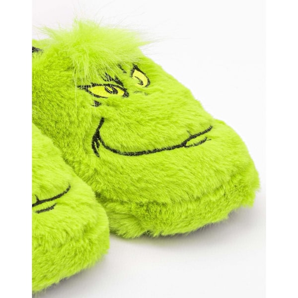 The Grinch Barn/Barn Mjuka Tofflor 10 UK Barn-11 UK Barn Neon Green/Black 10 UK Child-11 UK Child