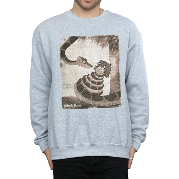 Disney Mens The Jungle Book Hypnosis Sweatshirt M Sports Grey Sports Grey M