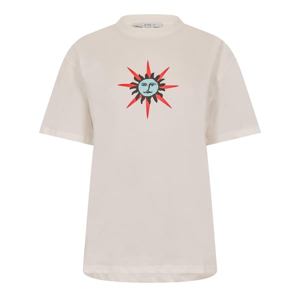 Never Fully Dressed Dam Marocko Sol T-shirt 8 UK Vit White 8 UK