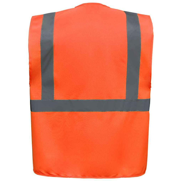 Yoko Unisex Vuxen Executive Hi-Vis Väst 3XL Orange Orange 3XL