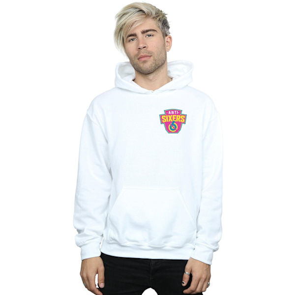 Ready Player One Mens Anti Sixers Breast Logo Hoodie 5XL Vit White 5XL