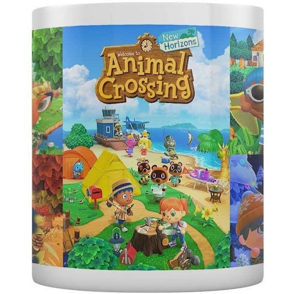 Animal Crossing Seasons Mug En Storlek Flerfärgad Multicoloured One Size