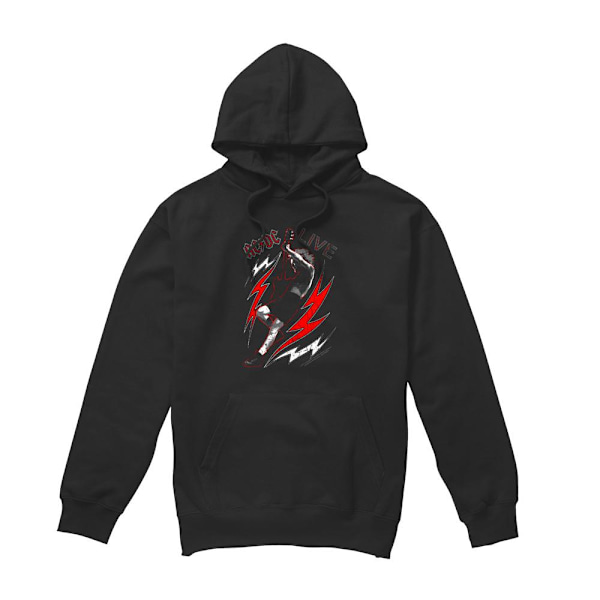 AC/DC Herr Live Hoodie L Svart Black L